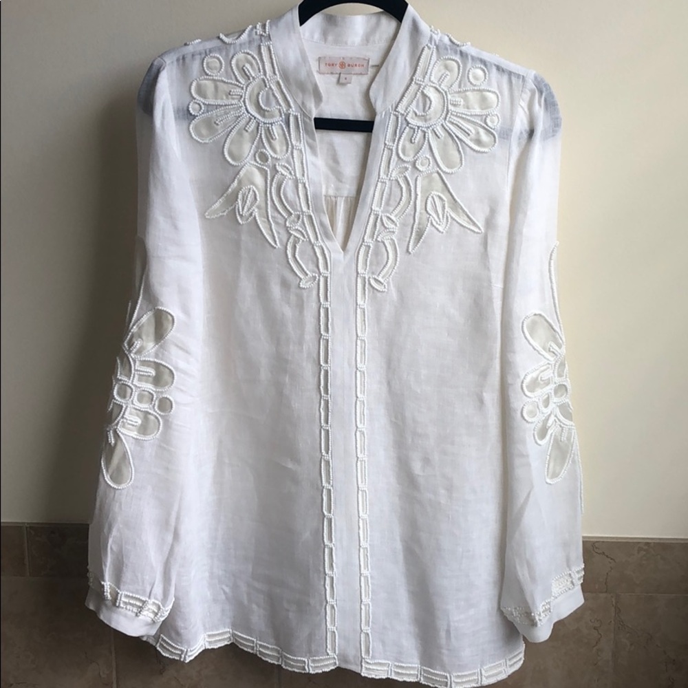 Tory Burch - White tunic sz 6 - NWOT
